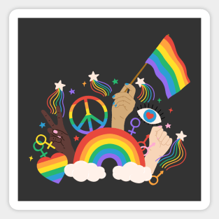 LGBTQ Pride Magnet